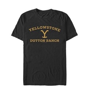 Men's Yellowstone Large Dutton Ranch Brand  Graphic T-Shirt